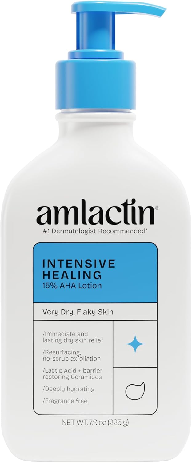 AmLactin Intensive Healing Lotion with 15% Lactic Acid AHA