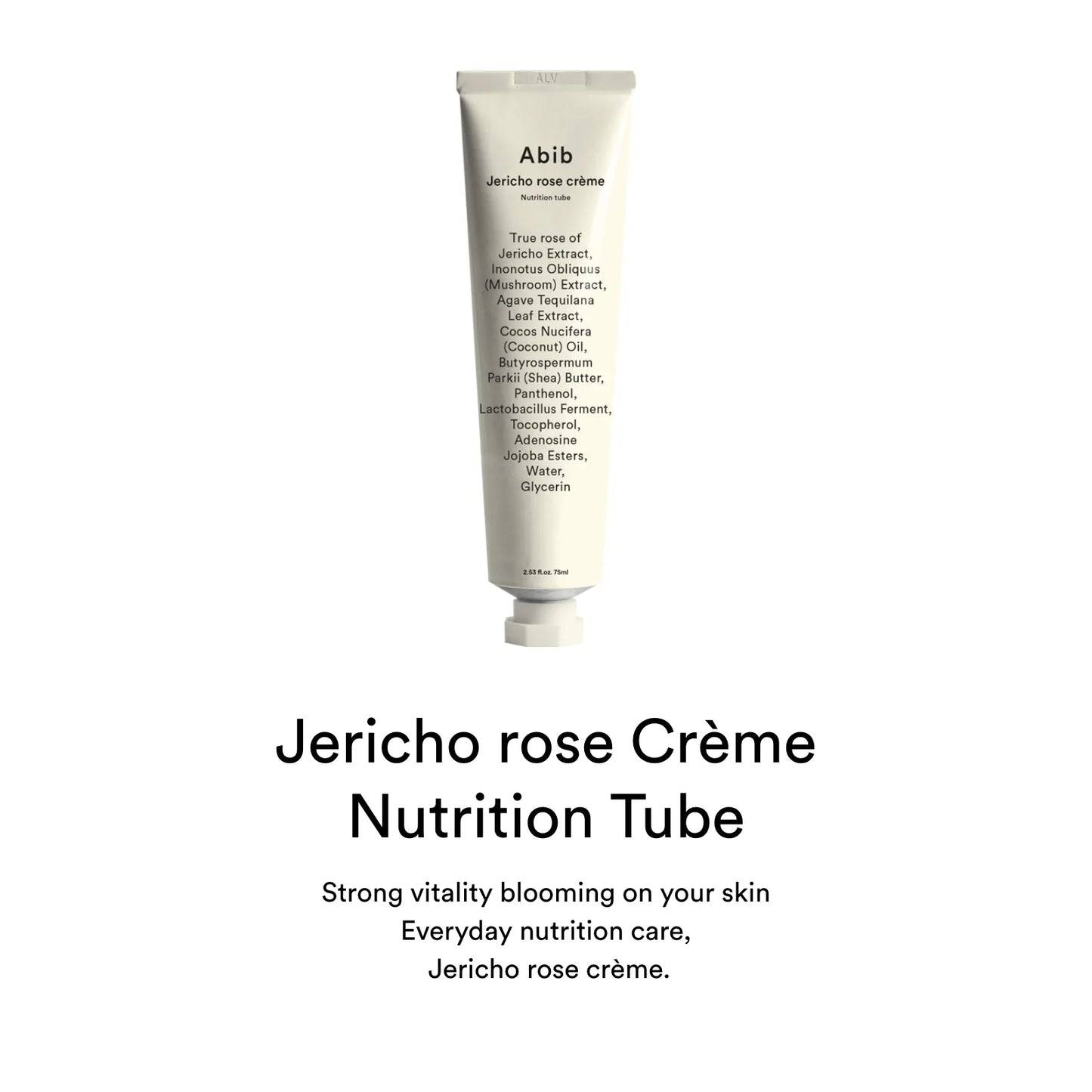 Abib Jericho Rose Creme Nutrition Tube 75mL