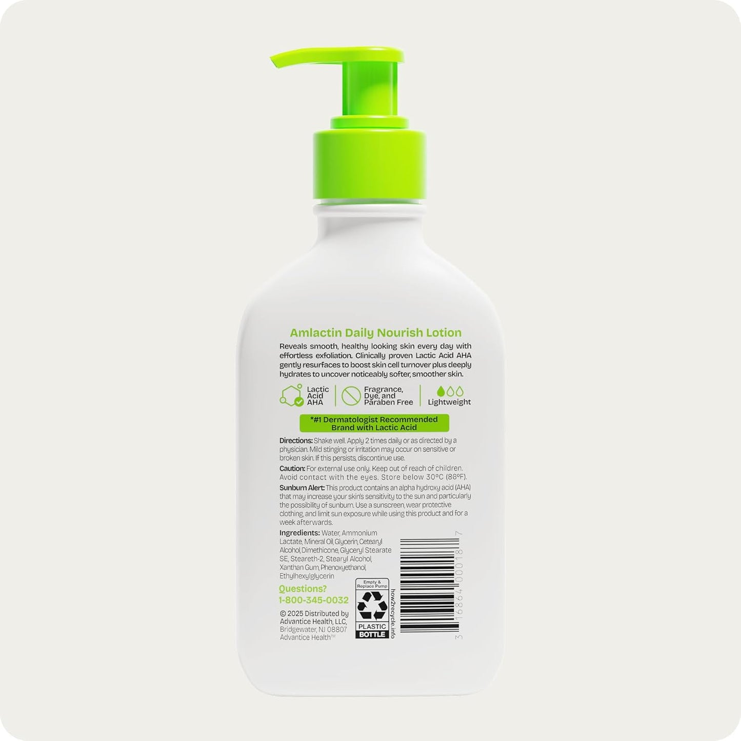AmLactin Daily Nourish Lotion 12% Lactic Acid – 225g