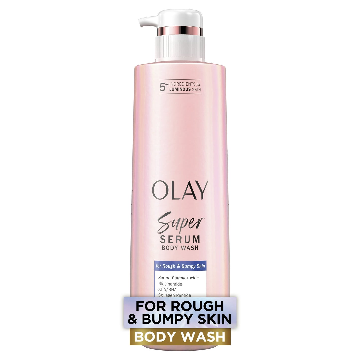 Olay Super Serum Body Wash for Rough & Bumpy Skin – 18.5 oz
