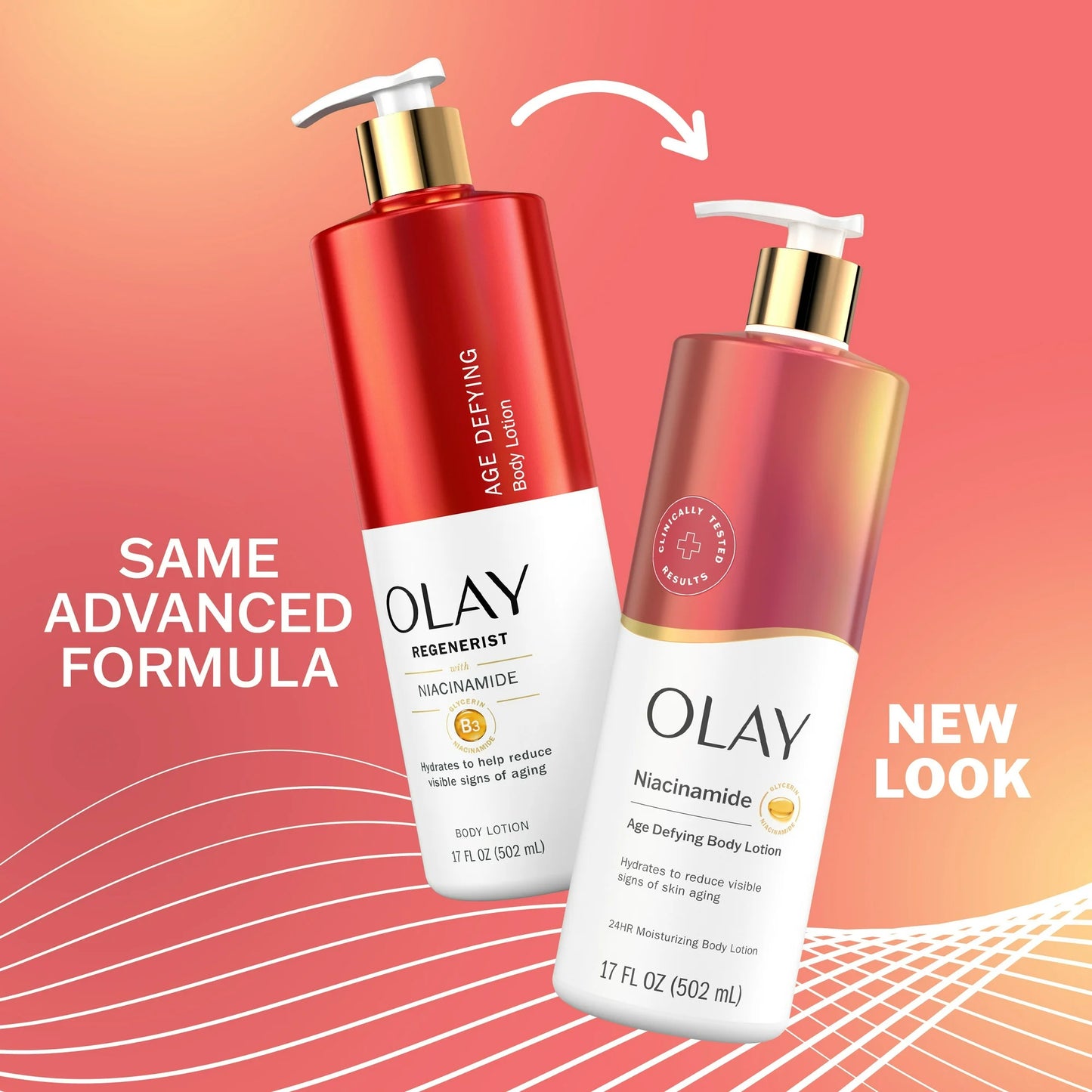 Olay Age Defying & Hydrating Niacinamide Hand and Body Lotion