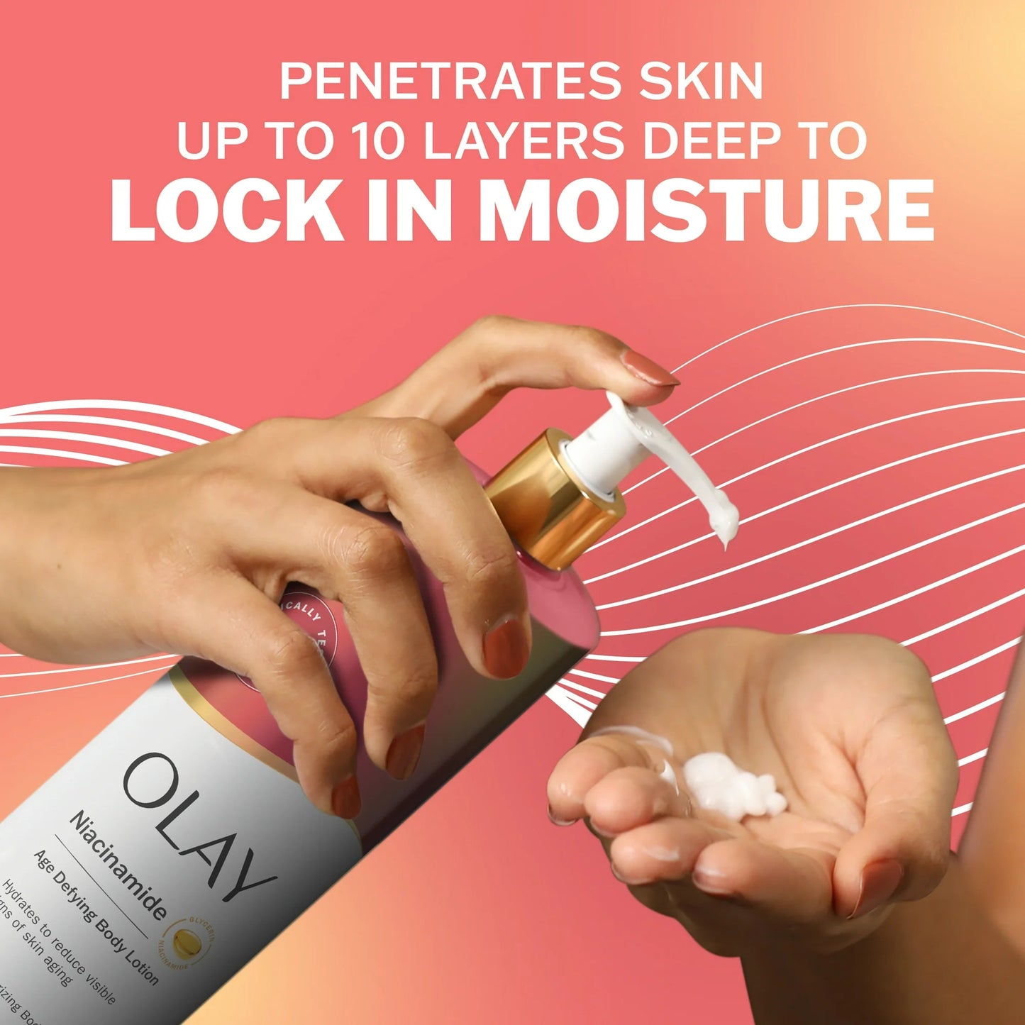 Olay Age Defying & Hydrating Niacinamide Hand and Body Lotion