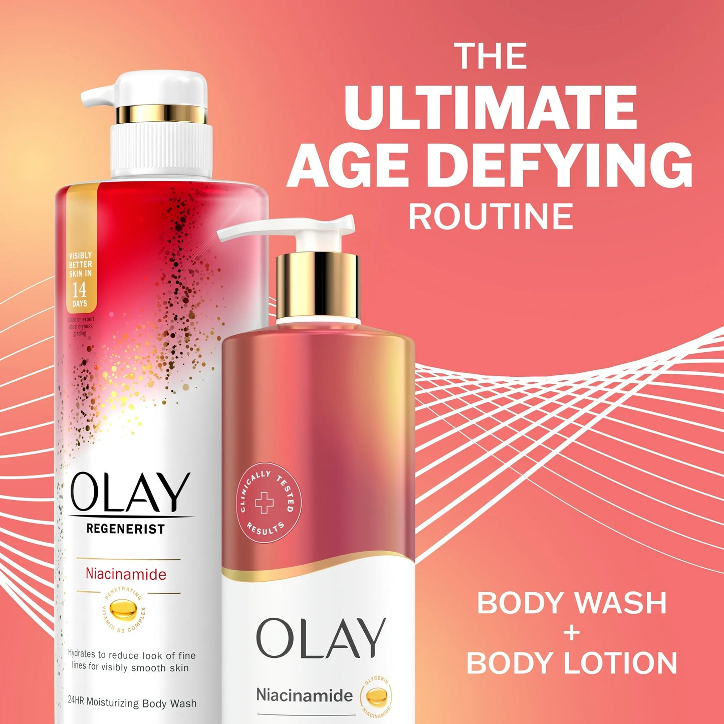 Olay Age Defying & Hydrating Niacinamide Hand and Body Lotion