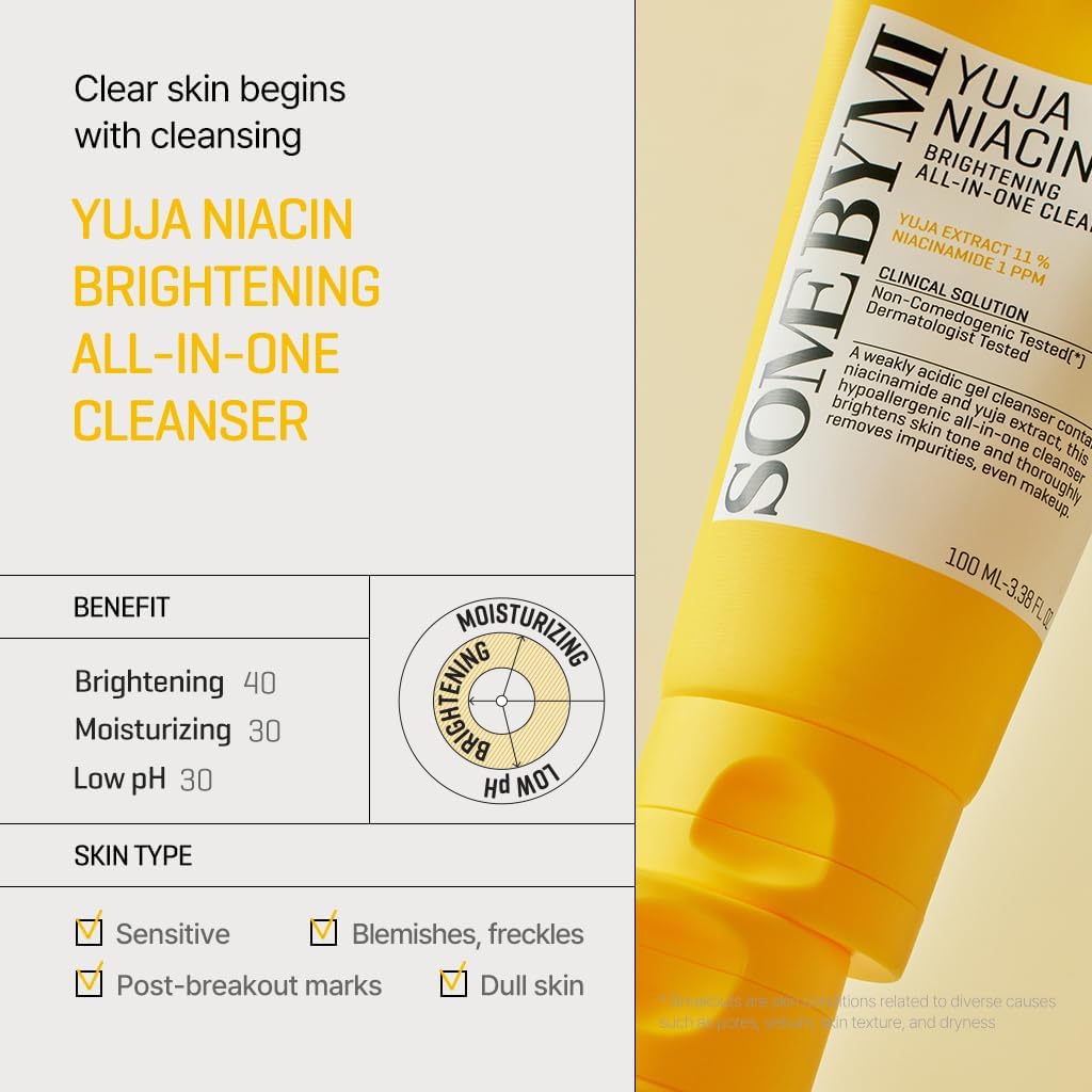 Some By Mi - YUJA Niacin Brightening All-In-One Cleanser 100 ml