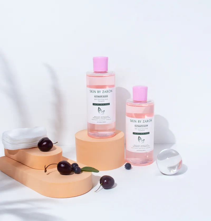 Hydrating glow toner with niacinamide kojic acid and hyaluronic acid