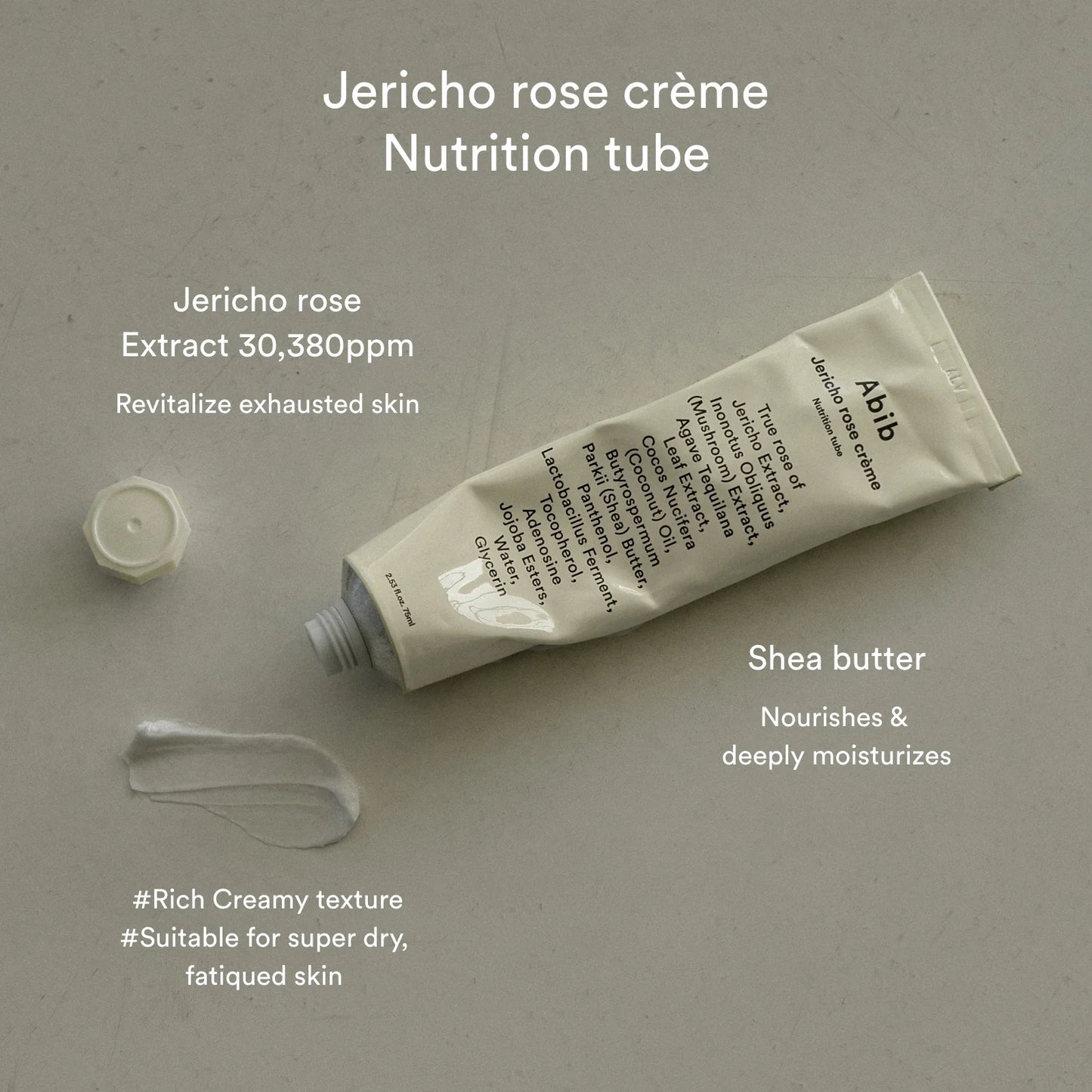 Abib Jericho Rose Creme Nutrition Tube 75mL