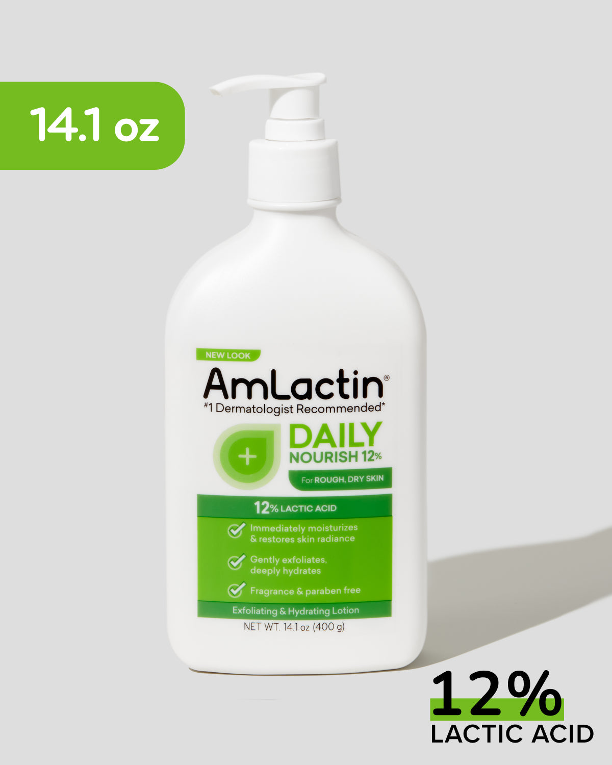AmLactin Daily Nourish 12% Lactic Acid Lotion 14.1oz