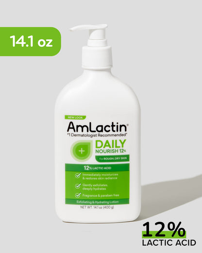 AmLactin Daily Nourish 12% Lactic Acid Lotion 14.1oz