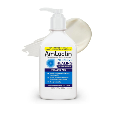 AmLactin Intensive Healing Lotion with 15% Lactic Acid AHA
