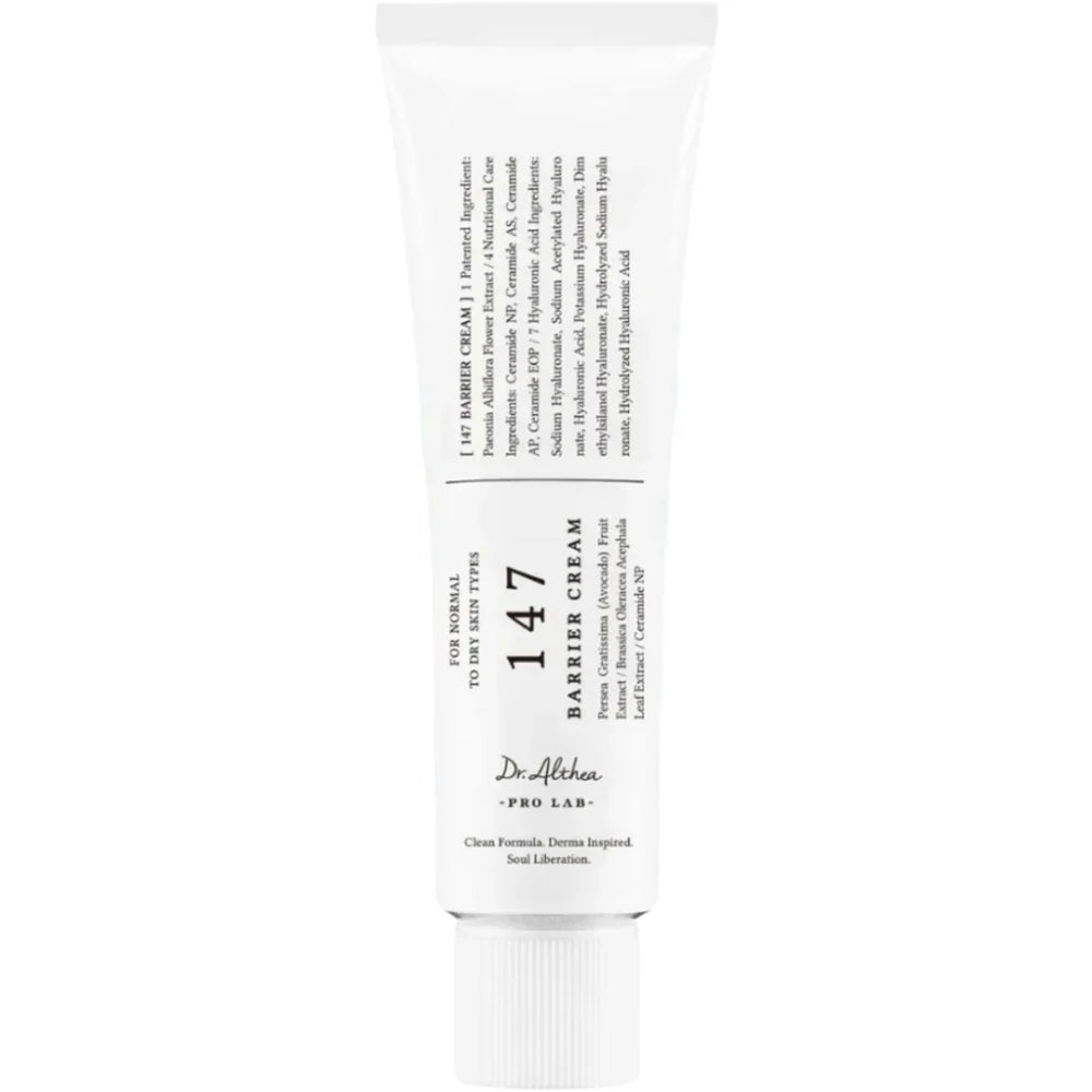 Tube of Dr. Alfredo 147 Barrier Cream on a white background