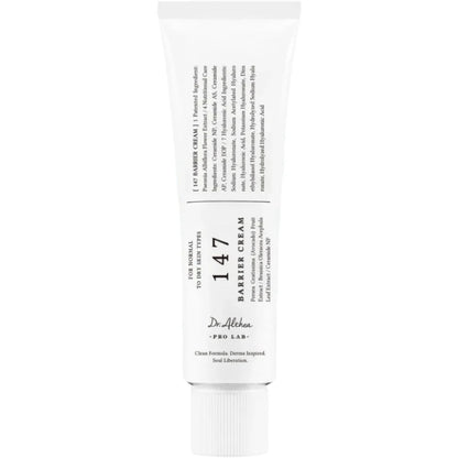 Tube of Dr. Alfredo 147 Barrier Cream on a white background