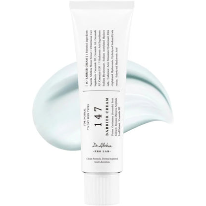 Tube of Dr. Aethera Barrier Cream with a white background
