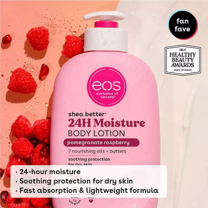 EOS Shea Better 24H Moisture Body Lotion - Pomegranate Raspberry