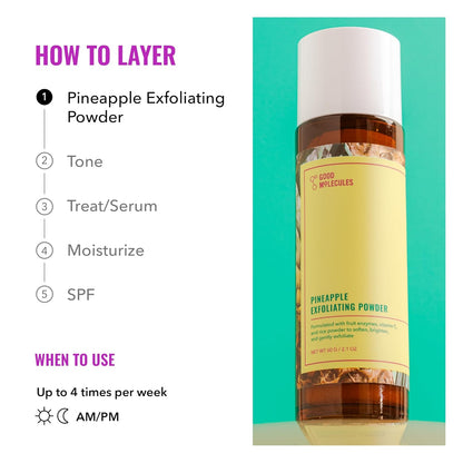 Good Molecules Pineapple Exfoliating Powder 60g
