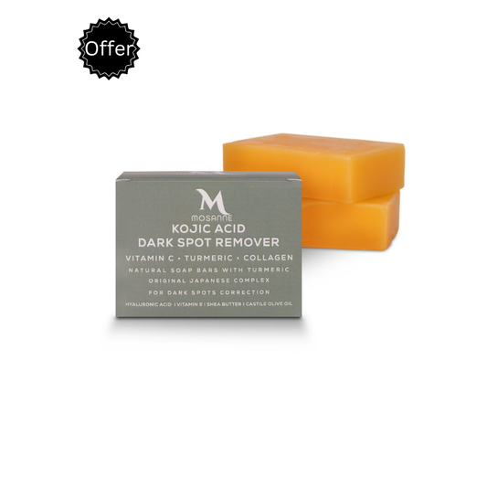 MOSANNE Kojic Acid Dark Spot Remover Soap - 2 pack