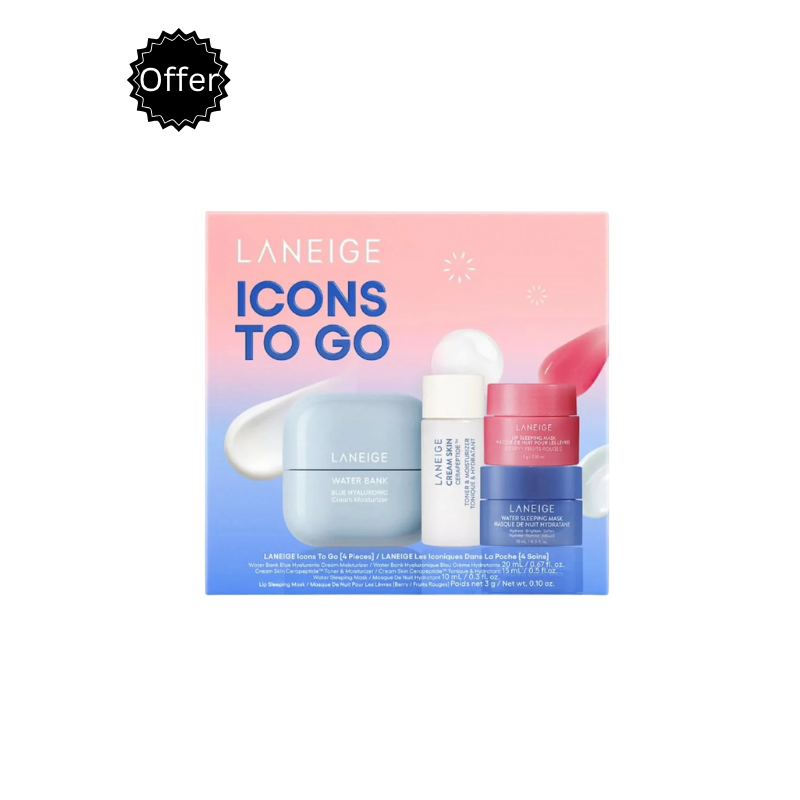 Laneige Icons To Go - Juego de 4 piezas