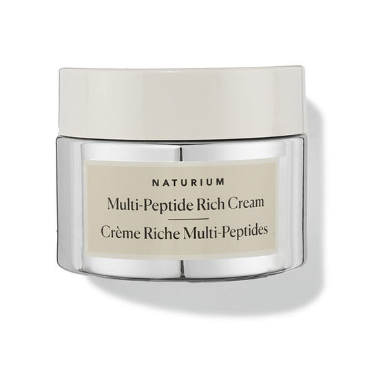 Naturium Multi-Peptide Rich Cream jar on a white background