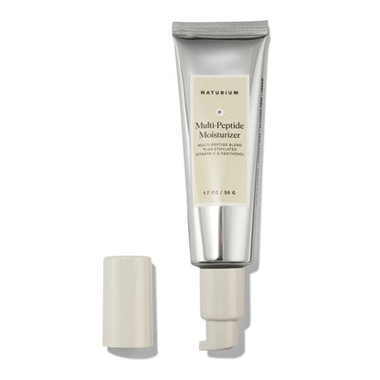 Naturium Multi-Peptide Moisturizer tube on a white background