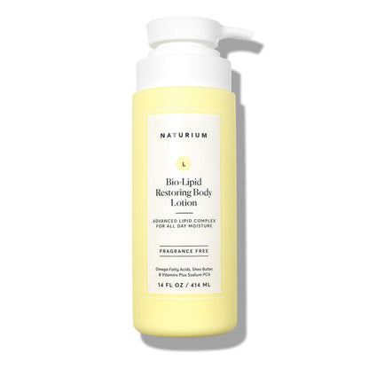 Naturium Bio-Lipid Restoring Body Lotion bottle on a white background