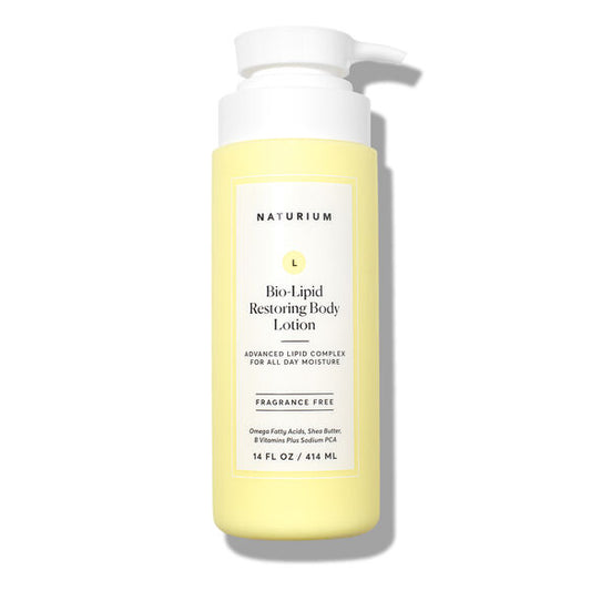 Naturium Bio-Lipid Restoring Body Lotion bottle on a white background