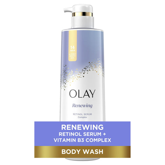 Olay Cleansing & Renewing Nighttime Body Wash with Retinol & Vitamin B3 – 20 fl oz