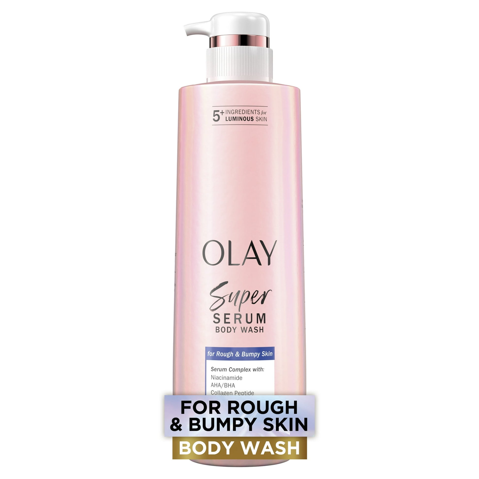 Olay Super Serum Body Wash for Rough & Bumpy Skin – 18.5 oz