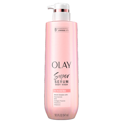 Olay Super Serum Body Wash for Normal Skin – 18.5 fl oz
