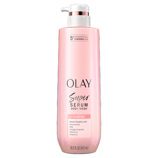Olay Super Serum Body Wash for Normal Skin – 18.5 fl oz