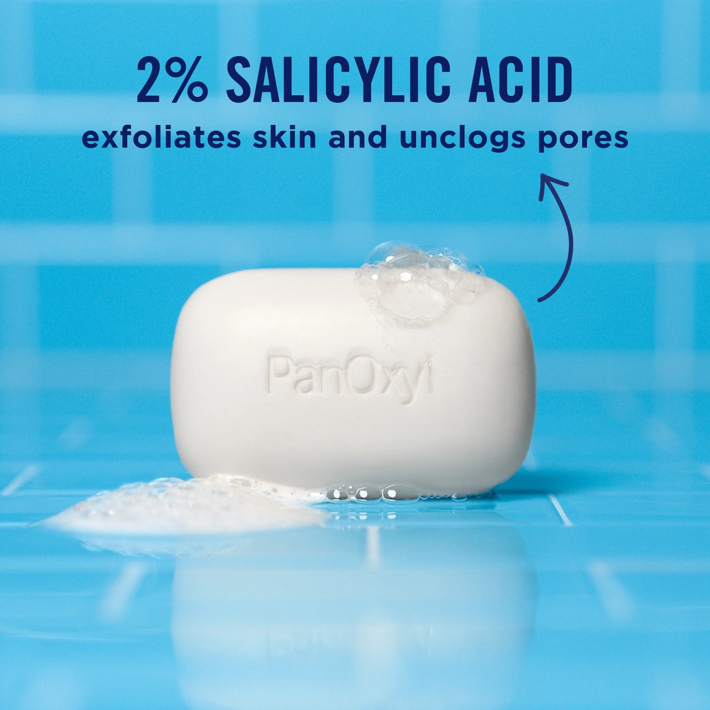 NEW PanOxyl Acne Cleansing Bar 2% Salicylic Acid – Face & Body 113g