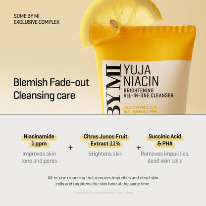 Some By Mi - YUJA Niacin Brightening All-In-One Cleanser 100 ml