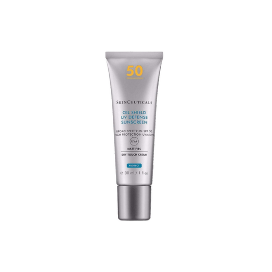 SkinCeuticals Oil Shield UV Defense Sunscreen SPF 50 on a white background
