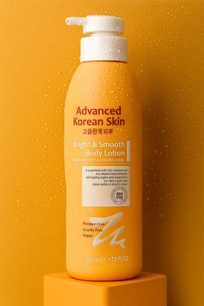Advanced Korean Skin Bright & Smooth Body Lotion (500ml) – For Tone & Texture