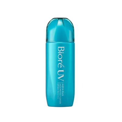 Blue Biore UV skincare product on a white background